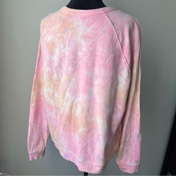 Universal Thread Pink and Orange Tie-Dye Sweatshirt - XL - Picture 3 of 4